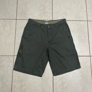 Columbia Olive Green Denim Shorts!